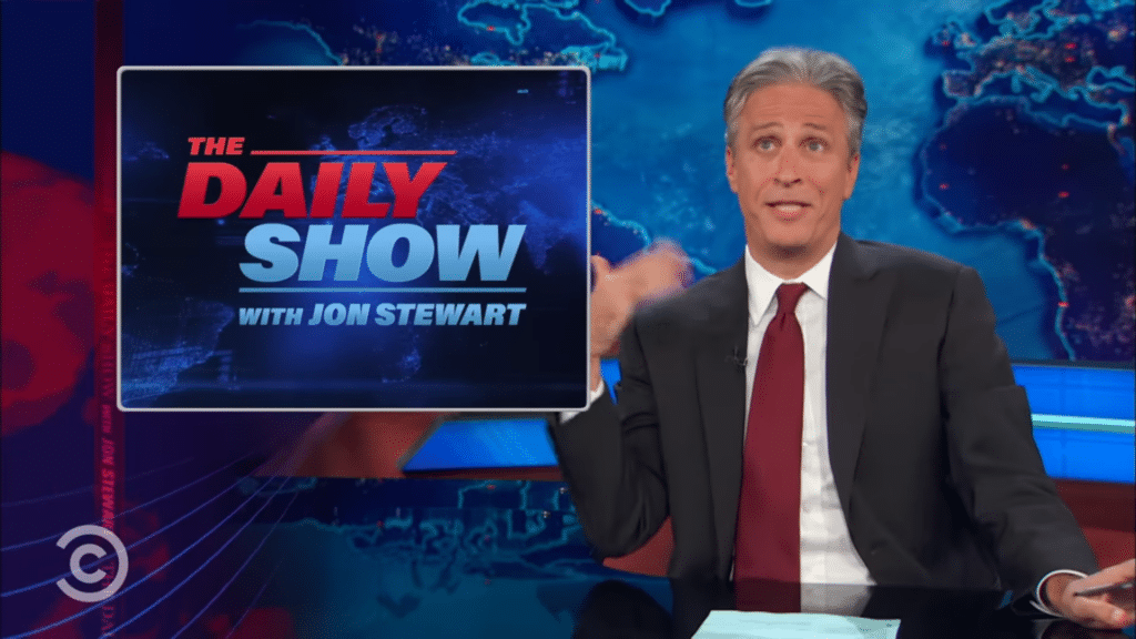 Jon Stewart's Return to Late-Night Show