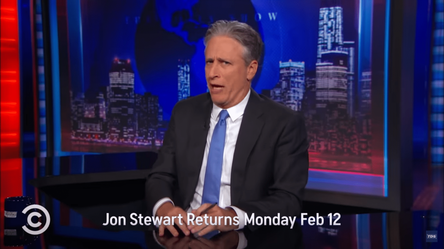 Jon Stewart's Return to Late-Night Show