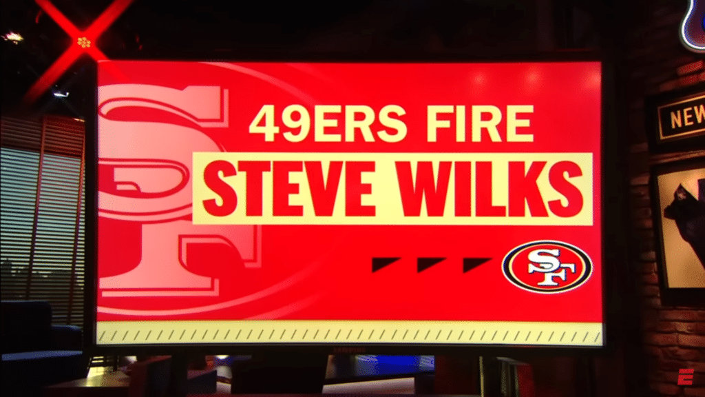 On Look for a New after 49ers fire Steve Wilks
