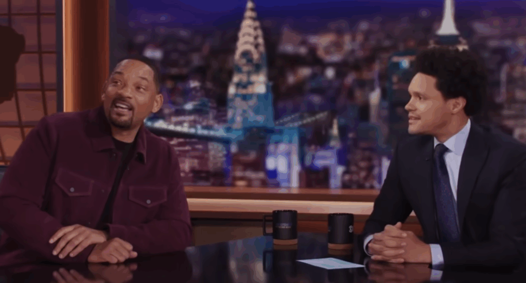 Will smith after slap