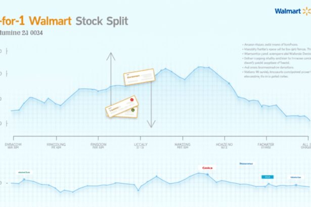 The impact of the walmart stock split