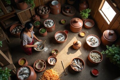 Dinalian or Balaw in the Philippines as an ingredient that is able to last for a decade or more without spoiling