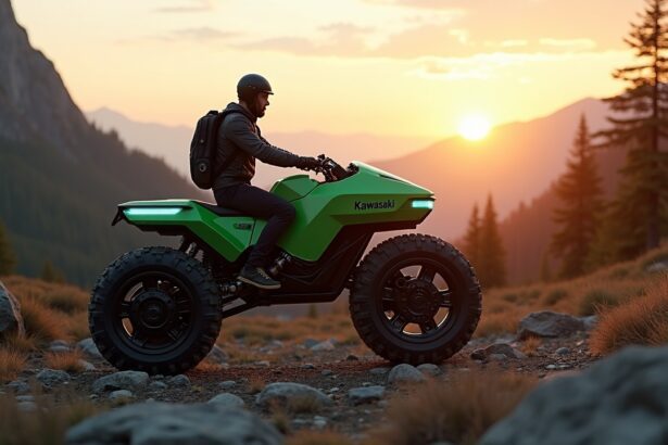 Knowing more about the Kawasaki CORLEO, a robotic mobility concept powered by a 150cc hydrogen engine