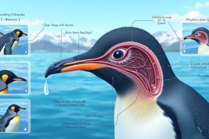 Penguins can drink seawater as special glands near their eyes filter out the salt