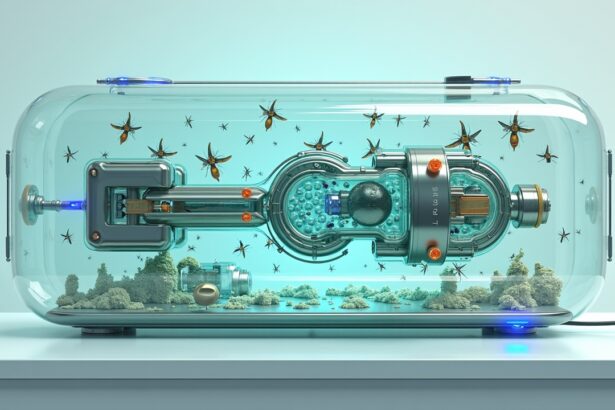 how a clock could be powered by dead flies