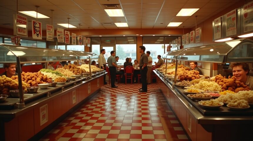 kfc's buffet history