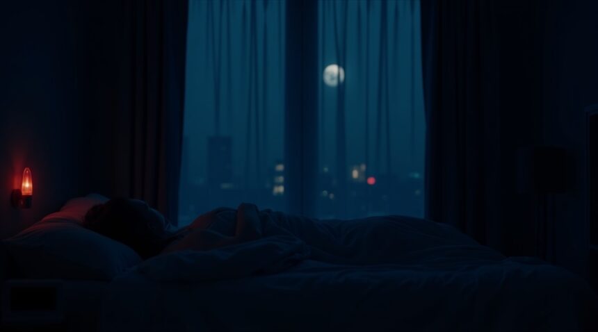 A new study finds that even tiny light exposure during sleep can disrupt brain rest