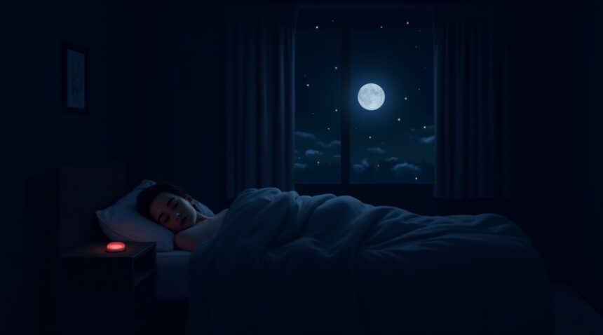 A new study finds that even tiny light exposure during sleep can disrupt brain rest