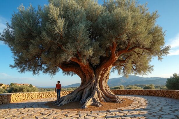 In Greece, ancient olive trees still produce fruite after more than 2000 years
