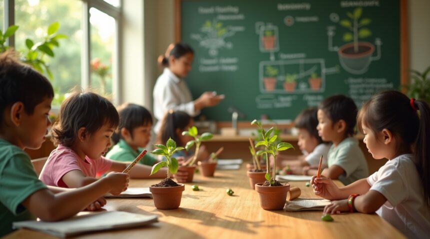 In the Philippines, they make pencils out of old newspapers that also grow basil when thrown away or planted