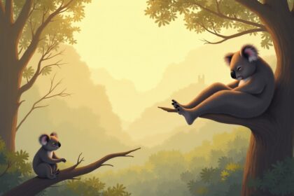 Koala males handle rejection from females by taking a nap and saving energy for another romantic attempt