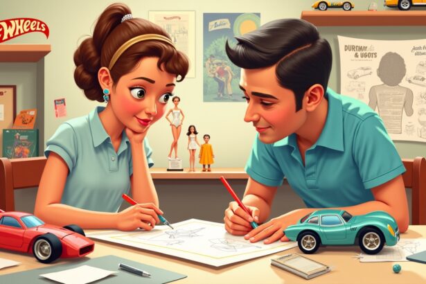 The creators of Barbie and Hot Wheels were husband and wife