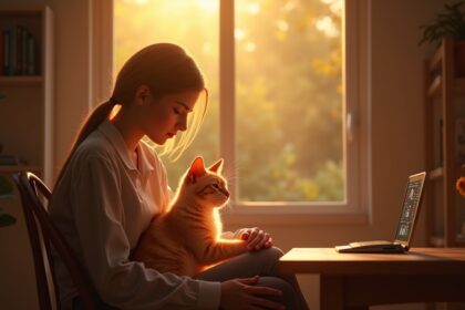 The vibrations caused by a cat's purring may help speed up the healing process of fractured bones and wounds
