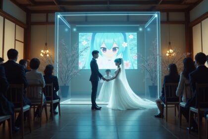 A Tokyo man's marriage to AI hologram Hatsune Miku highlight Japan's surge in Tech Marriages and the rise of real emotional bonds with virtual partners