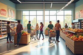 Canada has opened its first ever free grocery store in Saskatchewan, it's fully stocked with items, but everything is free