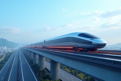 China shocked the world by testing maglev train that's faster than a plane, hitting a record 620 km per hour speed