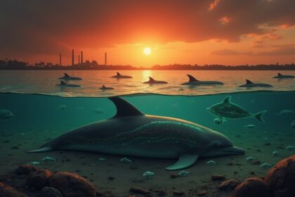 Dolphinss are now showing Alzheimer's symptoms because of polluted water