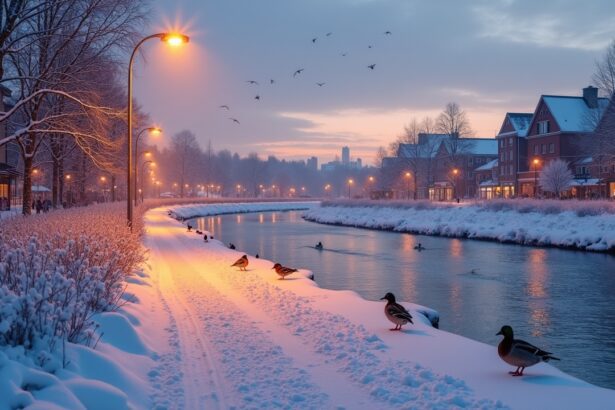 Finland's heated streetlights could become lifesaving winter havens for birds