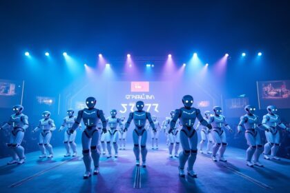 First Vietnamn-made humanoid robots perform flawless dance moves in public debut