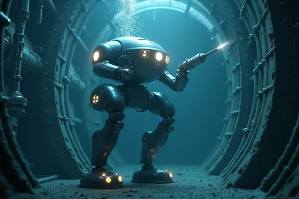 Japan has an underwater robot with vacuum feet that has been swimming inside nuclear reactors underwater since 1995