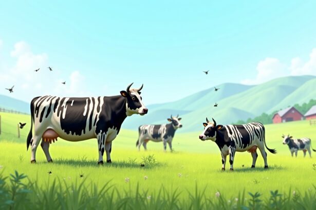 Japanese researchers discovered that painting cows with zebra-like stripes reduce biting flies by 50% and could help farmers rely less on insecticides