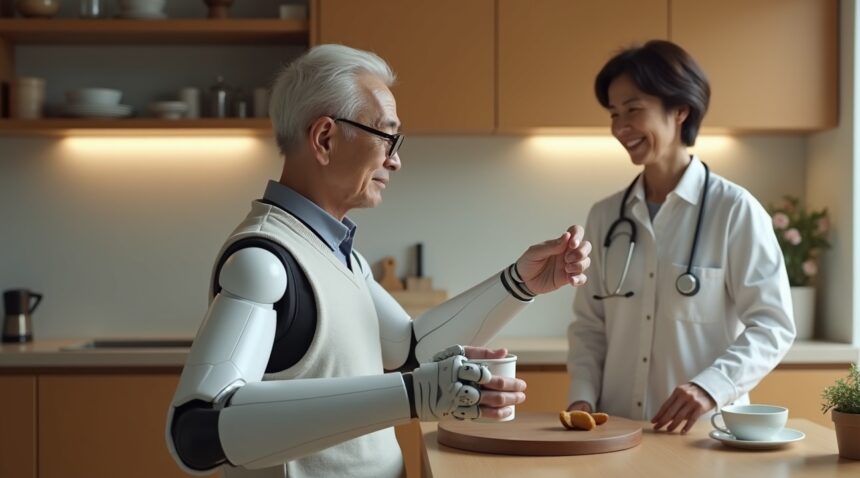 Japanese scientists develop wearable robotic arms to help with everyday tasks