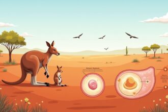 Kangaroos can pause pregnancies by 11months during harsh conditions, allowing them to give birth at the perfect time