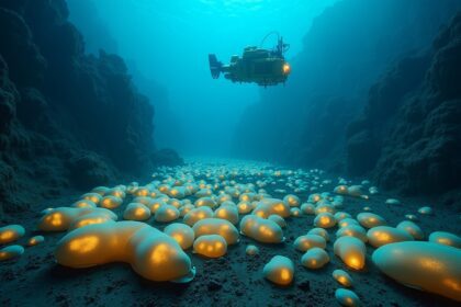 Scientists recently discovered 2.6 million golden eggs near an underwater volcano