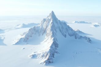 Scientists shocked to find 2 kilometer wide pyramid like structure in Antartica