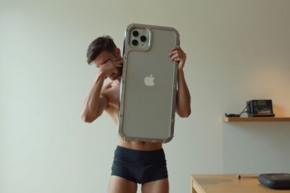 6 pound stainless steel iPhone case designed to stop smartphone addiction goes viral