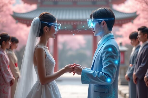 A japanese woman married her AI boyfriend after breaking up with her fiance
