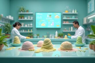 Canadian scientists have created a dairy-free ice cream that tastes identical to the real thing, but without cows, lactose, or ethical concerns