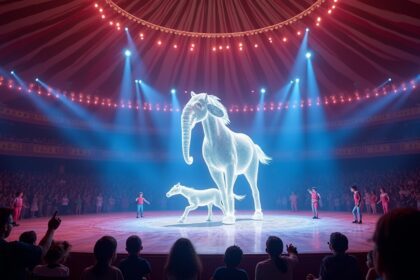 Circus Roncalli retired its animals, kept its soul, and filled the ring with holograms.