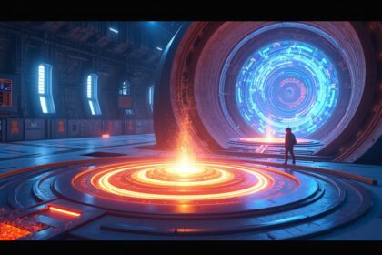 In a controlled vacuum chamber, researchers triggered particle collisions so powerful, a miniature universe briefly came into existence