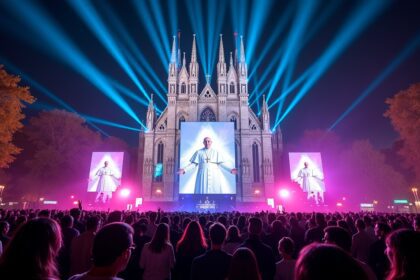 In an unprecedented blend of spirituality and modernity, Pope Leo appeared at an electronic music rave to mark the 75th birthday of Archbishop Bernard Bober.