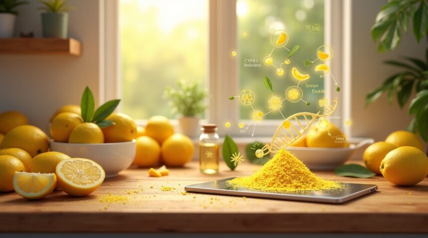 Lemon peels contain Salvestrol 940, a natural compound that research suggests can help target and destroy cancer cells