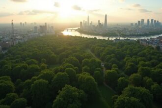 London is officially considered the largest urban forest in the world