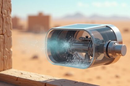 MIT's new ultrasonic device extracts clean water from air 45 times faster