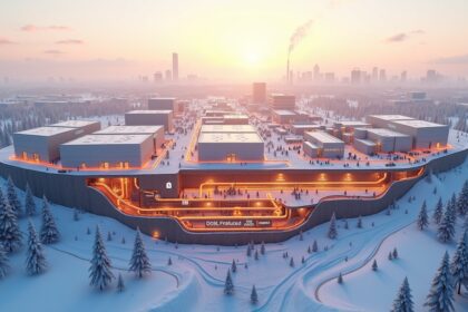 Massive underground data centers, filled with thousands of servers, generate enormous heat and instead of wasting it, Finland captures this energy and redirects it