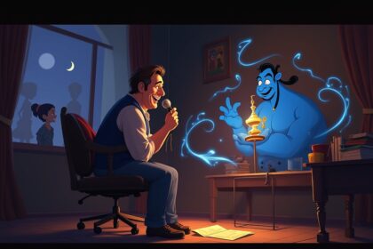 Robin Williams accepted $75000 rather than his typical fee of $8 million for the role of Genie in Alladin because he wanted to leave something wonderful behind for his children