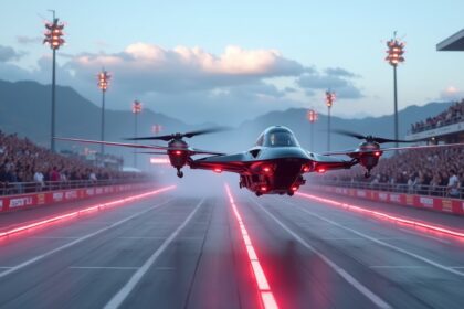 The first Jetson Air Games launched by Jetson showcased flying cars racing head-to-head in the air, marking a major milestone in personal aviation.